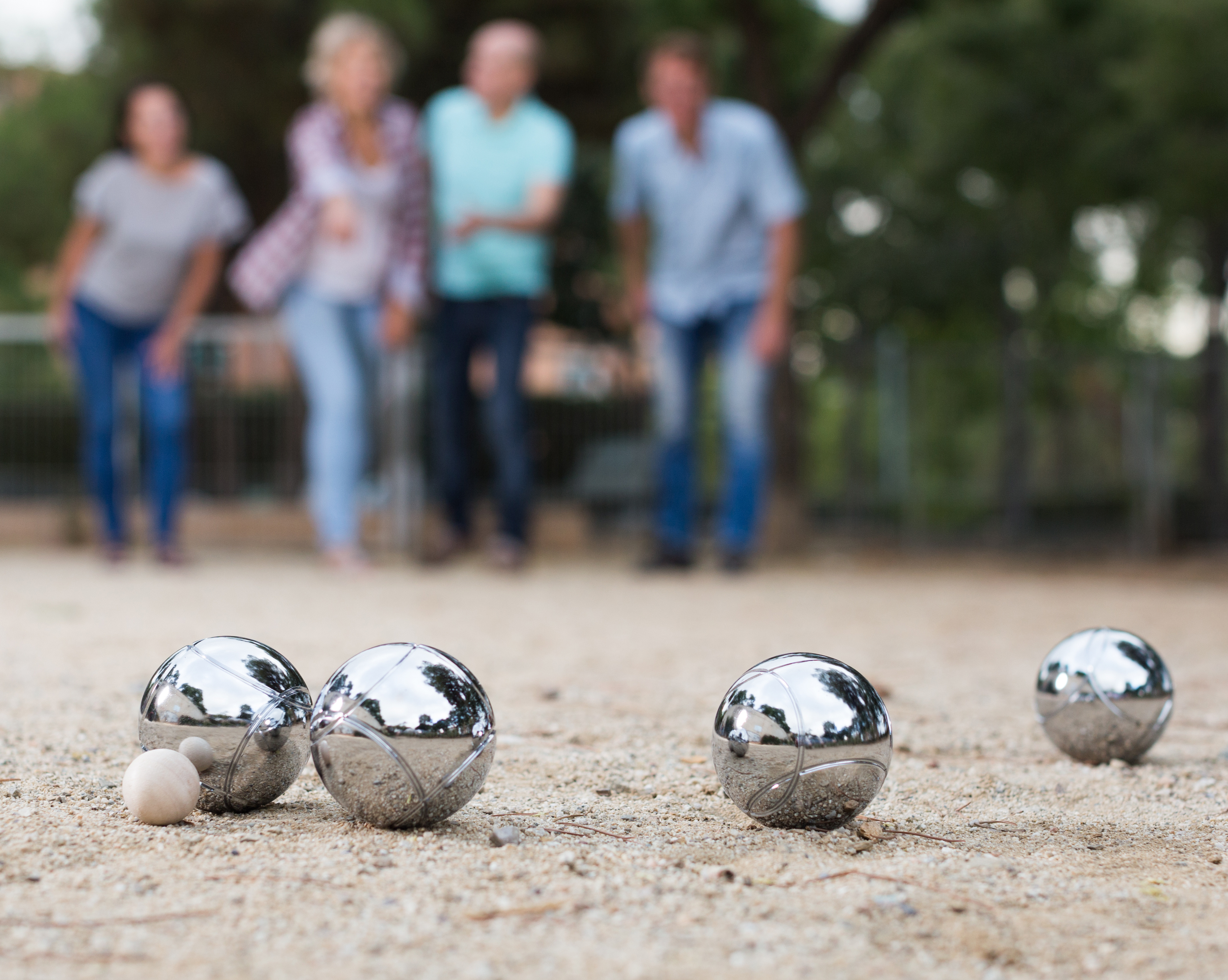 Image média: Création d'un terrain de Pétanque convivial et gratuit dans le parc Corbeil proposé par Colette Sourdoulaud et Joëlle Martinez