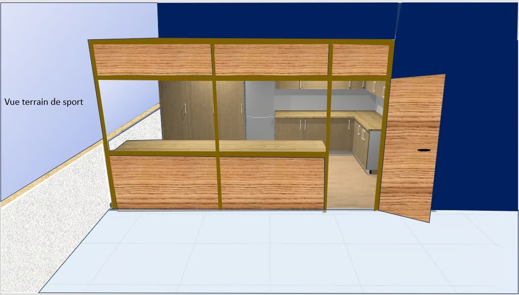 Media picture: Nouvelle buvette au Complexe sportif de Fongravey